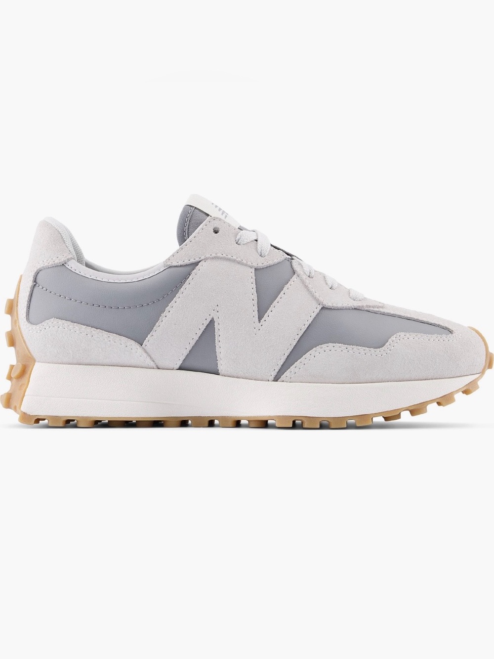 New Balance 327 Grey Matter & Slate Grey Women’s Size 7.5 Sneakers - Picture 2 of 6